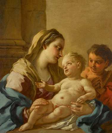圣母玛利亚和婴儿圣约翰浸信会 – 弗朗西斯科·德穆拉