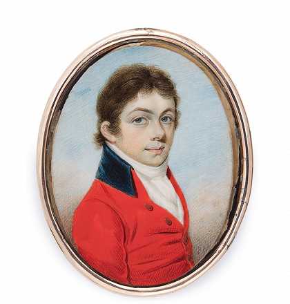 一位绅士的肖像，大约1800年 – 威廉·西克