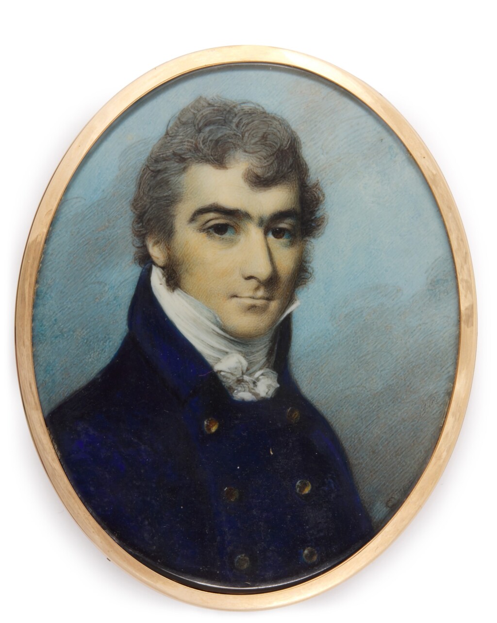 一位绅士的肖像，大约1800年 – 乔治·恩格哈特