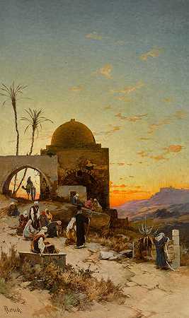 耶路撒冷外的晚祷 – 赫尔曼·科罗迪