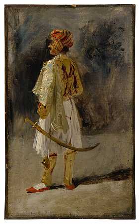 帕拉蒂诺伯爵穿着帕利卡的服装 – 理查德-帕克斯-博宁顿