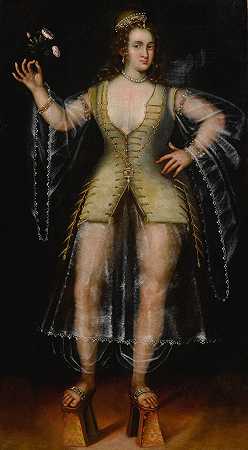 苏丹的肖像 – 威尼斯学派——17世纪