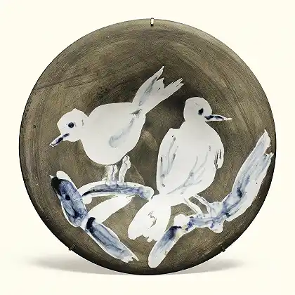Deux oiseaux n°95，于1963年执行，版本为150 – 毕加索
