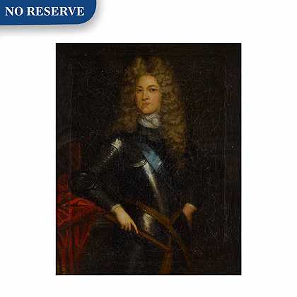 一位绅士的肖像，可能是约翰·丘吉尔，马尔伯勒第一公爵（1650-1722） – 威廉·维辛的追随者