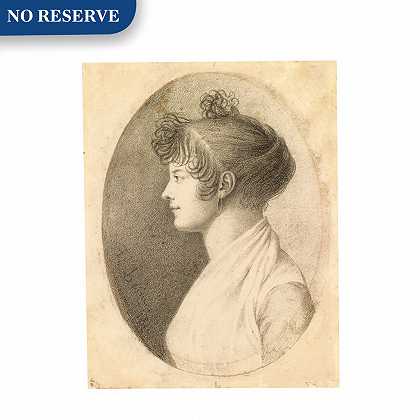 一个女人的侧面肖像 – 弗朗索瓦·约瑟夫·海姆