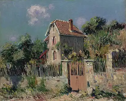 Pontoise附近的粉红色格栅房子 – 古斯塔夫-卢瓦索
