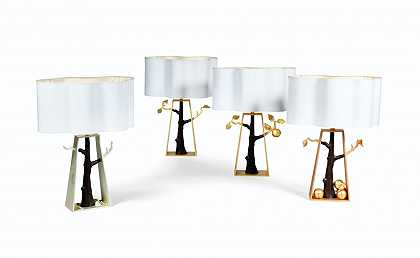 四个Epoca灯，2012年设计，2013年我们的型号 – 休伯特·勒加尔