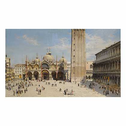 威尼斯：圣马可广场景观 – 安东妮塔·布兰代斯