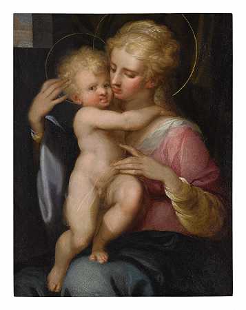 圣母与孩子 – 埃米利安学校——第三季度——16世纪-