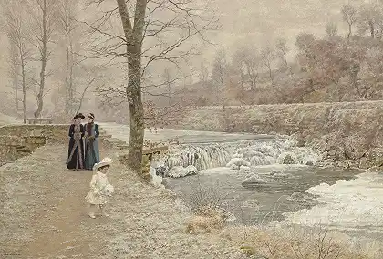 冬天在索宁河畔 – 玛丽·弗朗索瓦·菲尔曼·吉拉德