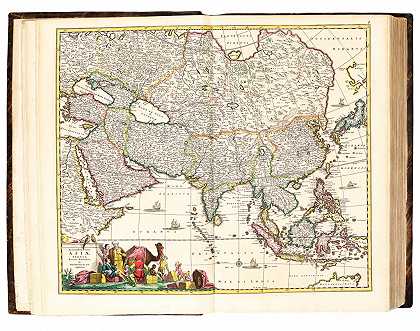 合成地图集。[c.1680-1686] – 弗雷德里克·德维特-