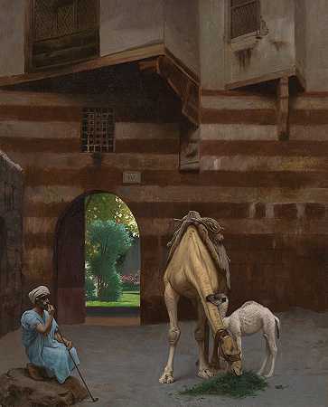 骆驼司机 – JEAN-LÉON-GÉRÔME-