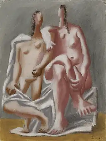 《兩位裸女》 – 巴布羅・畢加索