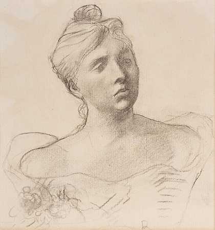 路易莎·德莫拉·维库尼亚肖像 – 奥古斯特·罗丁