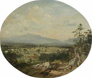 乔科鲁阿山（约1860年代） by John Frederick Kensett