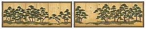 松树（T-3606L）（江户时代（16151868），18世纪） by Unknown Artist