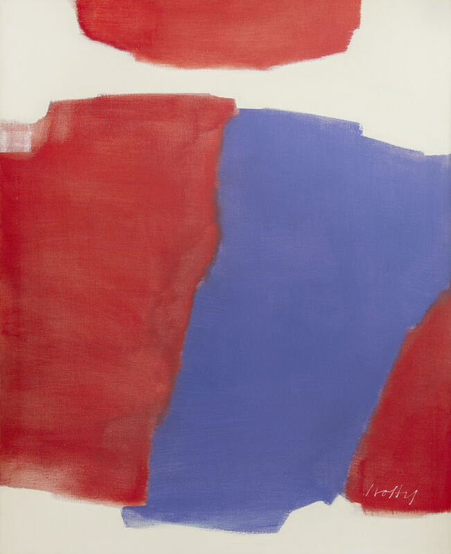 移动红（1963） by Carl Holty