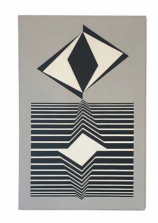 Hazay-a（1968） by Victor Vasarely