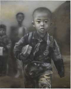 《去学校的路上2号》（2007） by Li Tianbing
