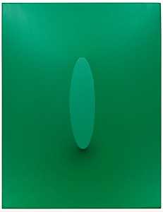 Ovale verde（1967） by Turi Simeti