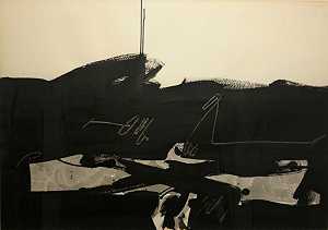 无标题（1968） by Manolo Millares