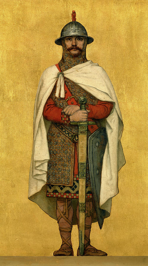 拉丁皇帝君士坦丁堡鲍德温一世`Baldwin I of Constantinople, Latin Emperor by Albrecht De Vriendt