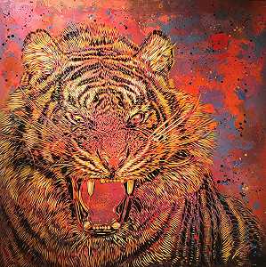 Tiger（2017） by C215