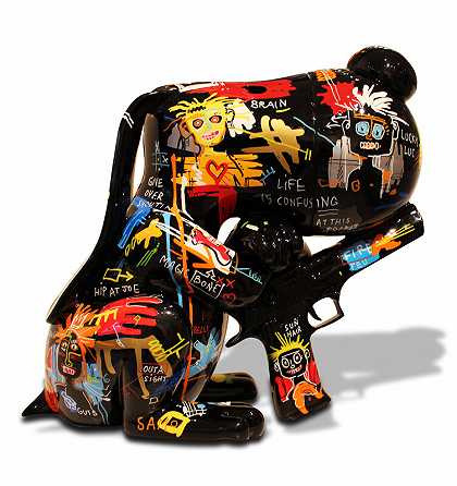 Pitchou Cute-布鲁克林-向JM Basquiat致敬 by F&G