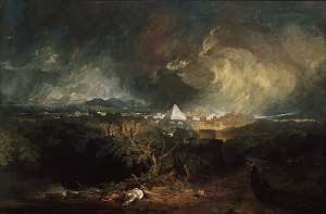 埃及第五次瘟疫（1800年） by J. M. W. Turner