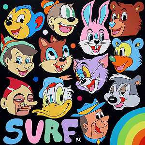Surf Faces（2020） by P7