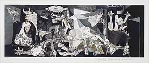 格尔尼卡（1937）（1979-82） by After Pablo Picasso