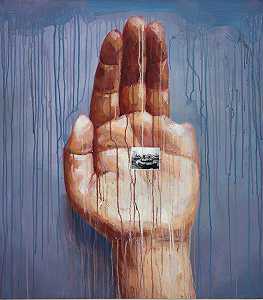 无标题（我的左手系列）（2006） by Sheng Qi