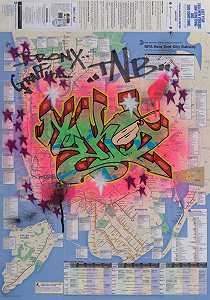 纽约市地铁地图（2010） by T-Kid 170