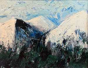 鹿溪山（1997） by Theodore Waddell