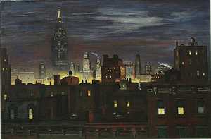 曼哈顿之夜（1936） by Edmund Yaghjian