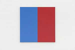 两种颜色（蓝色、红色）（2018年） by Steven Aalders