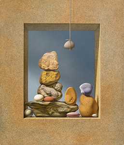 Stones Story N12-Window（2020） by Roman Babakhanian