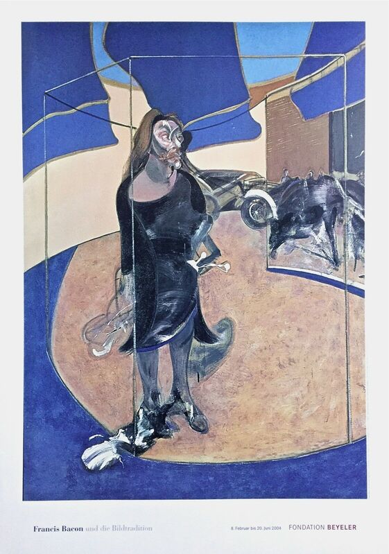 肖像伊莎贝尔Rassthne，Bayele展览海报（2003）， by Francis Bacon