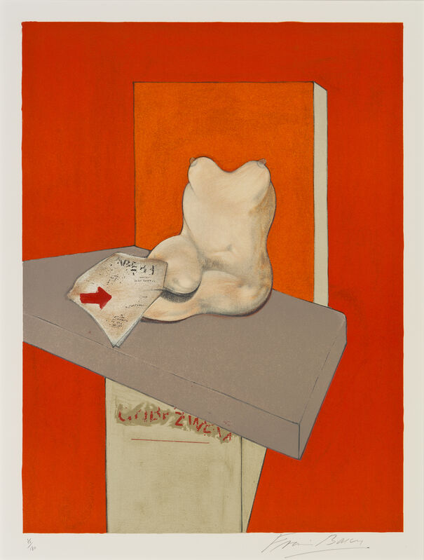 安格尔（1984）绘画中的人体研究 by Francis Bacon