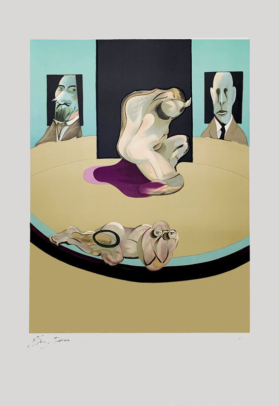 人体（大都会艺术博物馆研究）（1975年） by Francis Bacon