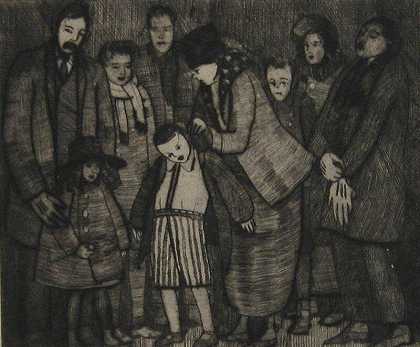 康利家族（1919） by Peggy Bacon