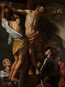 圣安德鲁受难（1606-1607） by Michelangelo Merisi da Caravaggio