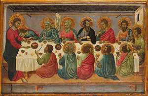 《最后的晚餐》（约1325-1330年） by Ugolino da Siena