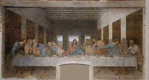 《最后的晚餐》（1495-1498） by Leonardo da Vinci