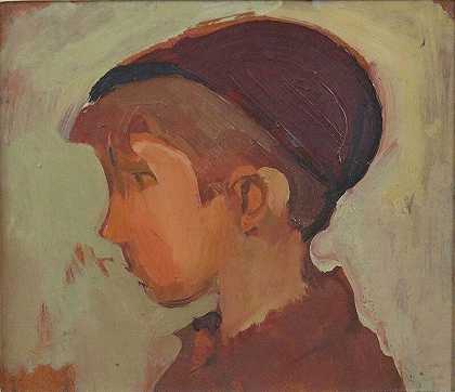 格拉斯哥男孩（约1953年） by Joan Eardley
