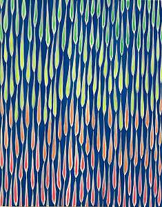 Blue Rain（2020） by Patricia Fabricant