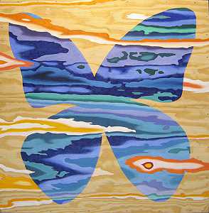 Blue Morpho（2006） by Patricia Fabricant