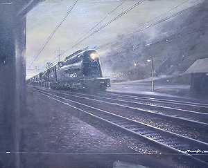CA 4853夜间列车（1980） by Tony Fachet
