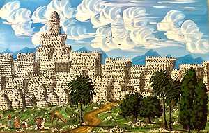 大卫大厦-耶路撒冷（20世纪） by Gabriel Cohen