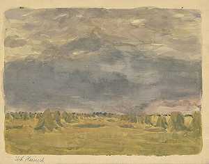景观（未知（约1910-1920年）） by Johann Haenich